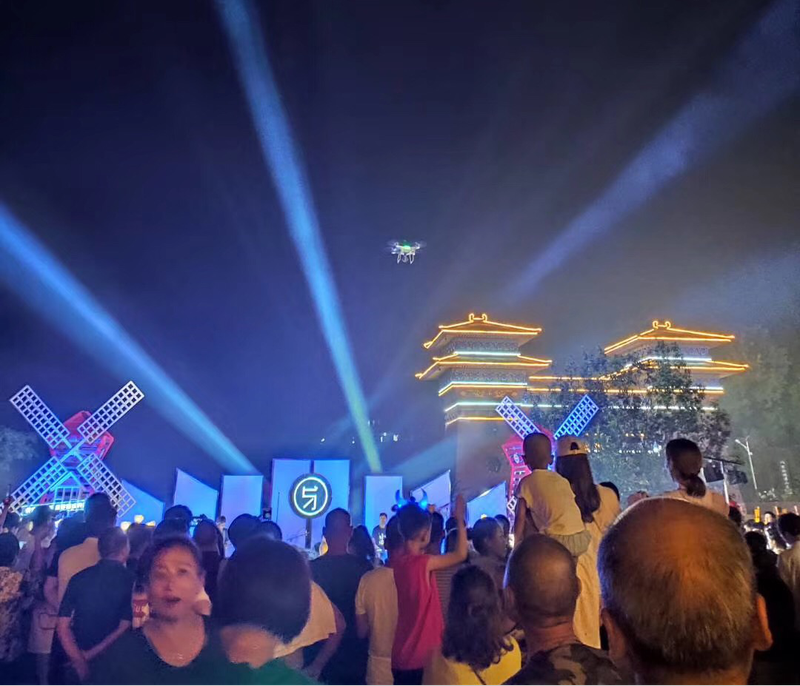 消夏音乐晚会，八里沟凉爽美丽