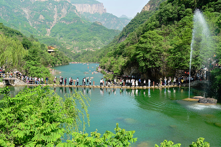 桃花湾景段