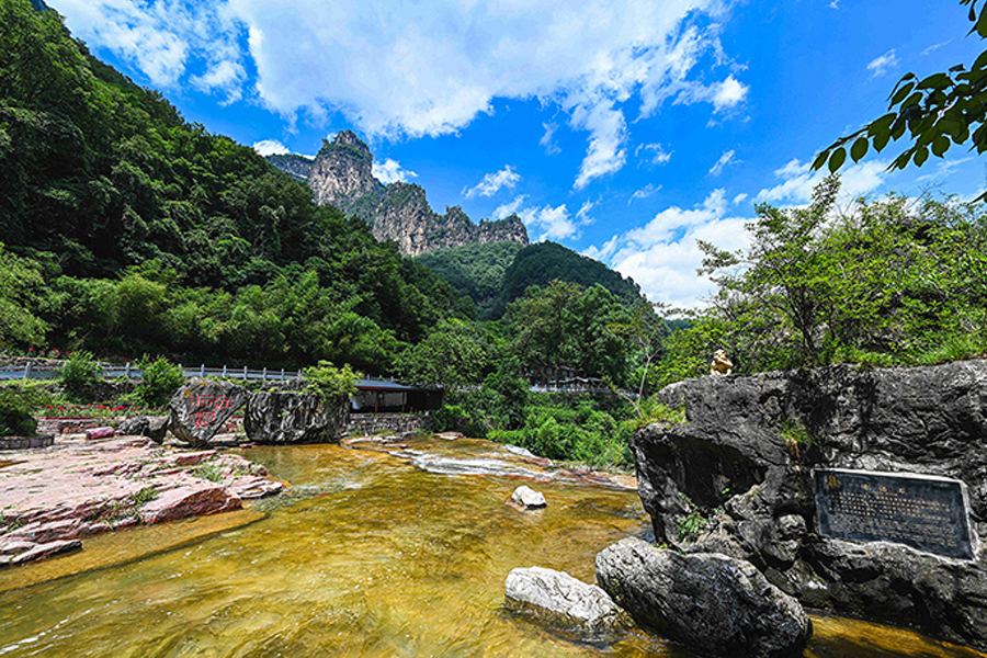 红石河景段