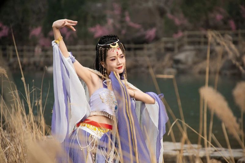 三月的八里沟，因Wǒmen而美丽