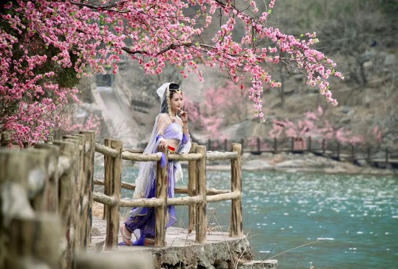 抬头见春色！快来八里沟沾点“龙”气~